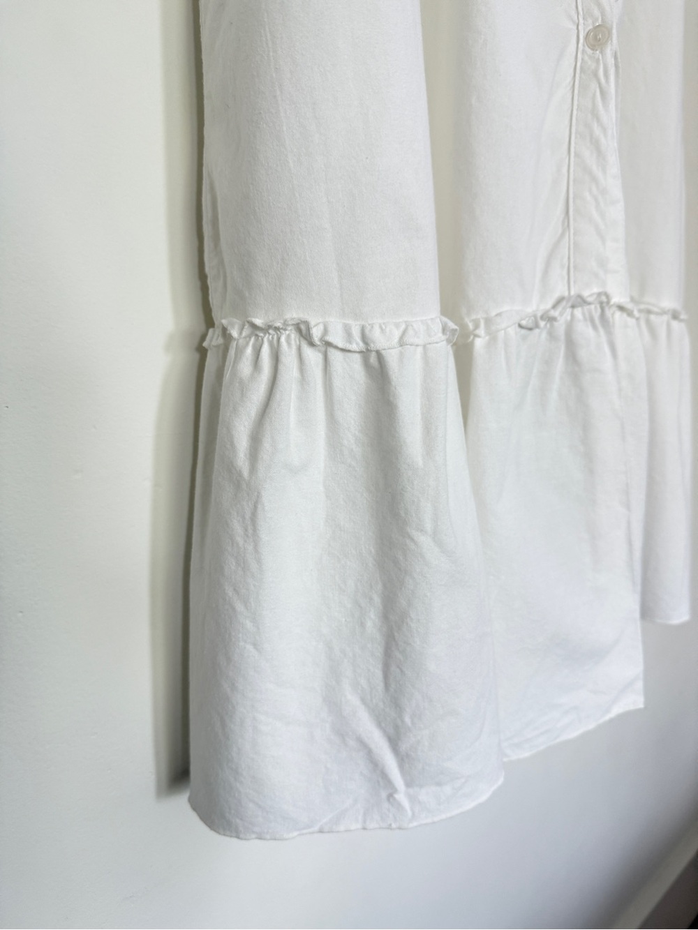 Vintage Inspired Embroidered Button Front
Midi Dress (Nightgown Dress Trend) - Picture 5 of 11